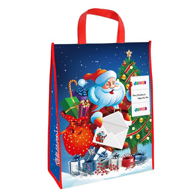 Τσάντα Δώρου Χριστουγεννιάτικη Άγιος Βασίλης - 71x50x18 cm