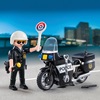 Playmobil Βαλιτσάκι Αστυνόμος με Μοτοσυκλέτα