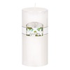 Κερί Κολώνα Aρωματικό Λευκό Γιασεμί 6.8x14 cm