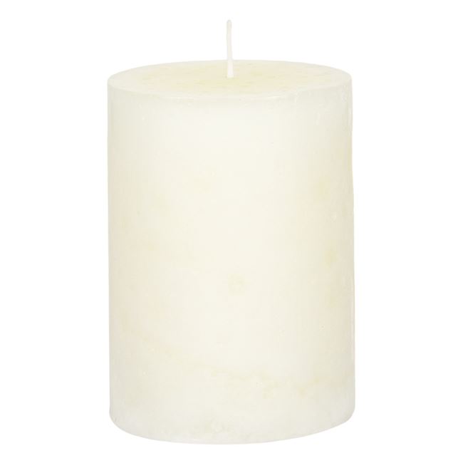 Κερί Κολώνα Aρωματικό Λευκό Πεπόνι 10x14cm