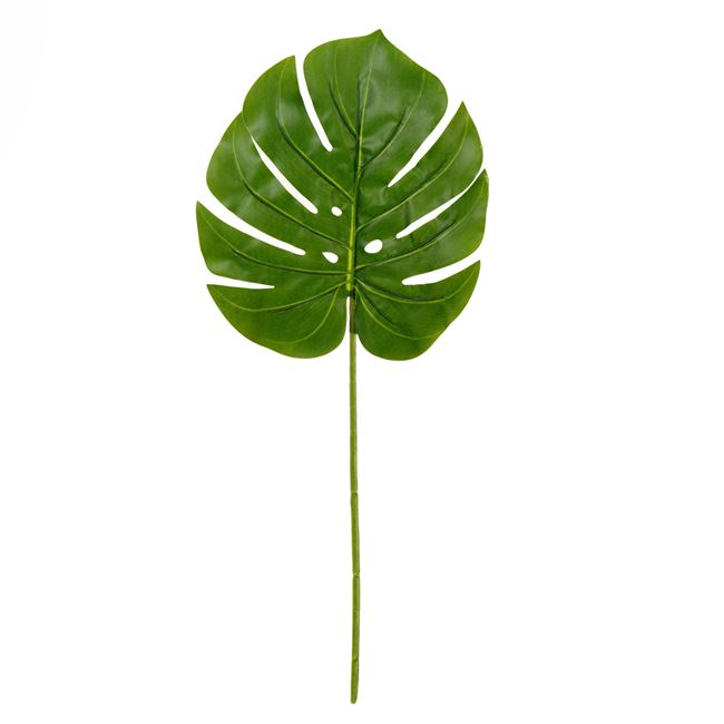 Κλαδί Διακοσμητικό Φύλλο Πράσινο 55 cm