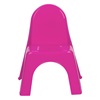Καρέκλα Παιδική Πλαστική Χωρίς Μπράτσα Ροζ 34x25x41 cm 