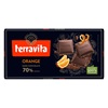 Μαύρη Σοκολάτα με 70% Κακάο & Πορτοκάλι 90g - Terravita