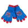 Γάντια Διπλά Χειμερινά για Αγόρι Μπλε Κόκκινο SPIDERMAN 6-8 Ετών