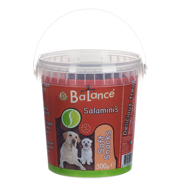 Μαλακά Σνακ Σκύλου Salamini's με Δημητριακά 500 g