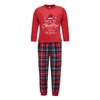 Χριστουγεννιάτικη Παιδική Πυτζάμα Κόκκινη Καρό Family Pijama