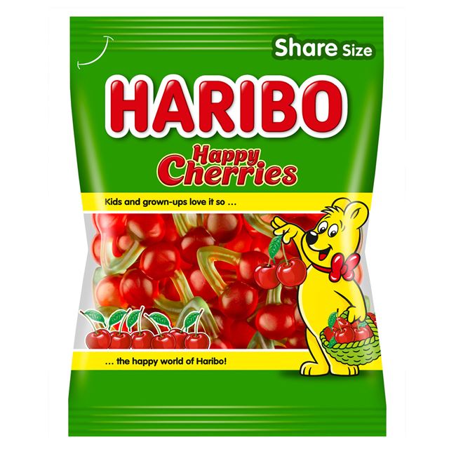Καραμέλες ΗΑRIBO Happy Cherries 200 g