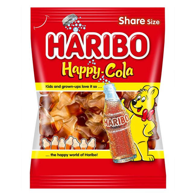 Καραμέλες Haribo Jellies Cola 200 g