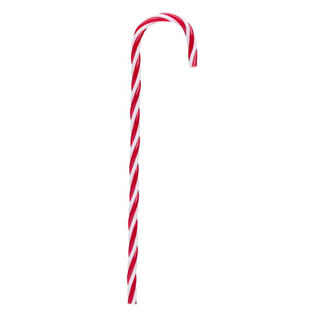 Χριστουγεννιάτικο Στολίδι Δέντρου Μπαστούνι Λευκό Κόκκινo 25 cm