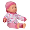 Κούκλα Μωράκι Ροζ Σκουφί με Μπιμπερό Πιπίλα και Ήχους 33 cm