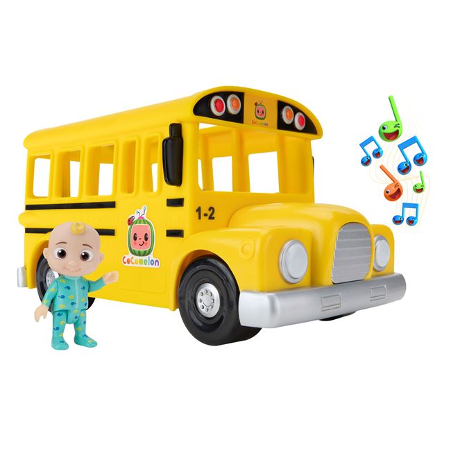 Cocomelon Σχολικό Λεωφορείο με Λειτουργίες - Giochi Preziosi