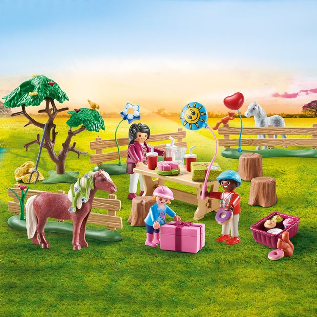 Playmobil Παιδικό Πάρτι στη Φάρμα των Πόνυ