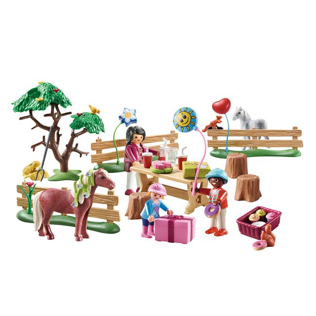 Playmobil Παιδικό Πάρτι στη Φάρμα των Πόνυ