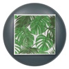 Χαρτοπετσέτες Καλοκαιρινές Λευκές Πράσινα Τροπικά Φύλλα 28x28 cm - 70 τμχ.