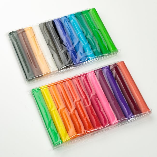 Πλαστελίνες σε Κουτί 24 Διαφορετικά Χρώματα - 500 g