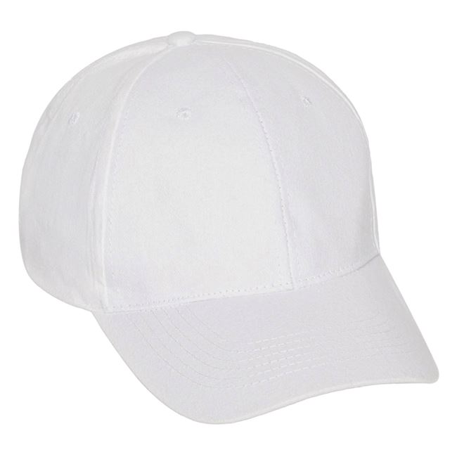Καπέλο Αθλητικό Jockey Ανδρικό Βαμβακερό Λευκό 