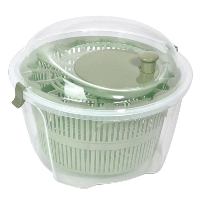 Στραγγιστήρι - Σουρωτήρι Λαχανικών Χειροκίνητο Πλαστικό Πράσινο 4.4 lt