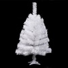 Χριστουγεννιάτικο Διακοσμητικό Επιτραπέζιο Δέντρο Λευκό Ιριδίζον 90 κλαδιά - 60cm