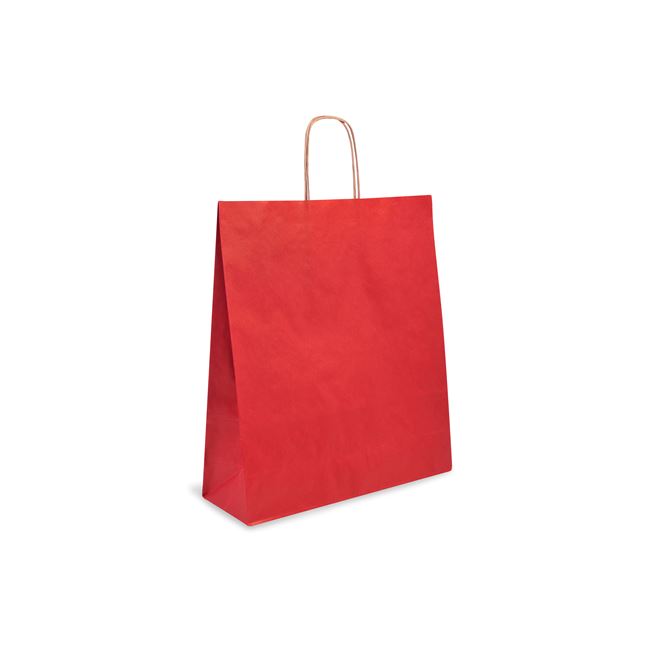 Τσάντα Δώρου Κraft Κόκκινη Μεγάλη 36x12x41cm