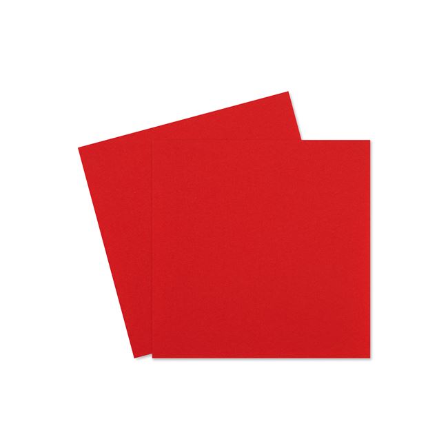 Χαρτοπετσέτες Κόκκινες 33x33 cm - 40 τμχ.