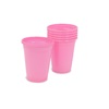 Ποτήρια Πλαστικά Ροζ 200ml - 45 τμχ.