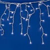 100 Λαμπάκια Βροχή LED Επεκτεινόμενα  3.4 m - Λευκό Ψυχρό 