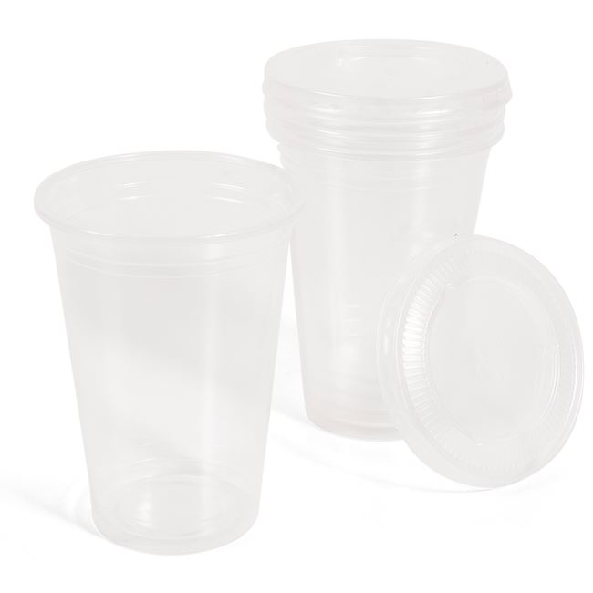Πλαστικό Διάφανο Ποτήρι 350 ml. - 25 τμχ.