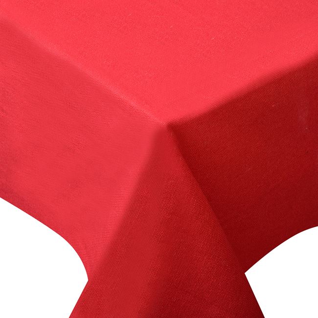 Πασχαλινό Τραπεζομάντηλο Υφασμάτινο Κόκκινο 180x140 cm