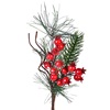 Χριστουγεννιάτικο Διακοσμητικό Κλαδί Ελάτου Berries 22 cm