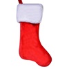 Χριστουγεννιάτικη Διακοσμητική Μπότα Κόκκινο Λευκό 37cm