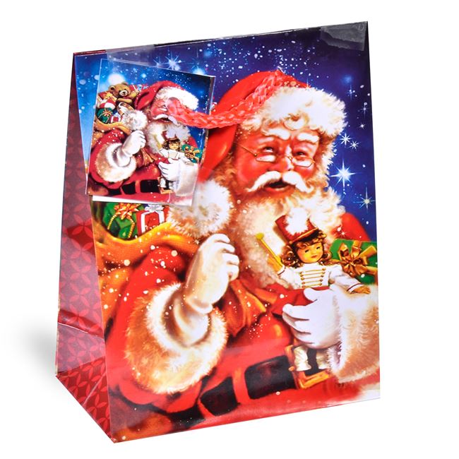 Τσάντα Δώρου Χριστουγεννιάτικη - 11x14x6 cm