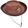 Αποκριάτικο Καπέλο Παιδικό Καφέ Cowboy Bebe