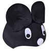 Αποκριάτικο Καπέλο Παιδικό Μαύρο Ποντικάκι 