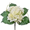 Λουλούδι Διακοσμητικό Μπουκέτο Ορτανσία Λευκή 22cm