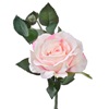 Λουλούδι Διακοσμητικό Τριαντάφυλλο Ροζ 32 cm