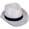 Καπέλο Παιδικό Λευκό Μπλε Ζωνάκι